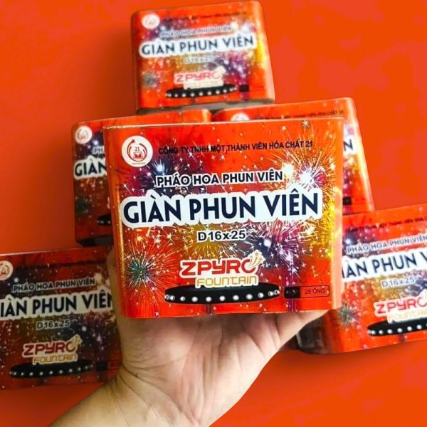 giàn phun viên 2024